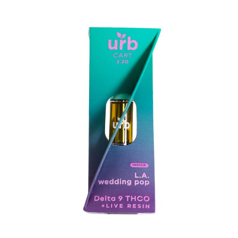 D Thco Live Resin Cartucho Urb La Wedding Pop Gr Indica